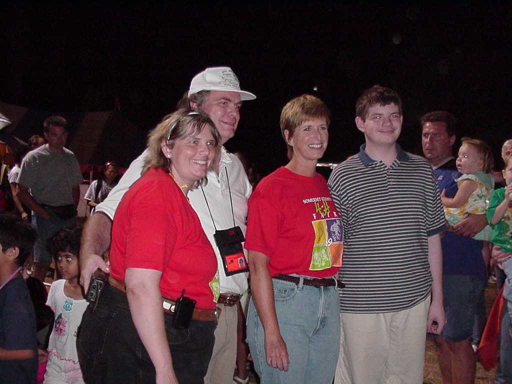 NJ Gov. Whitman with the McCues